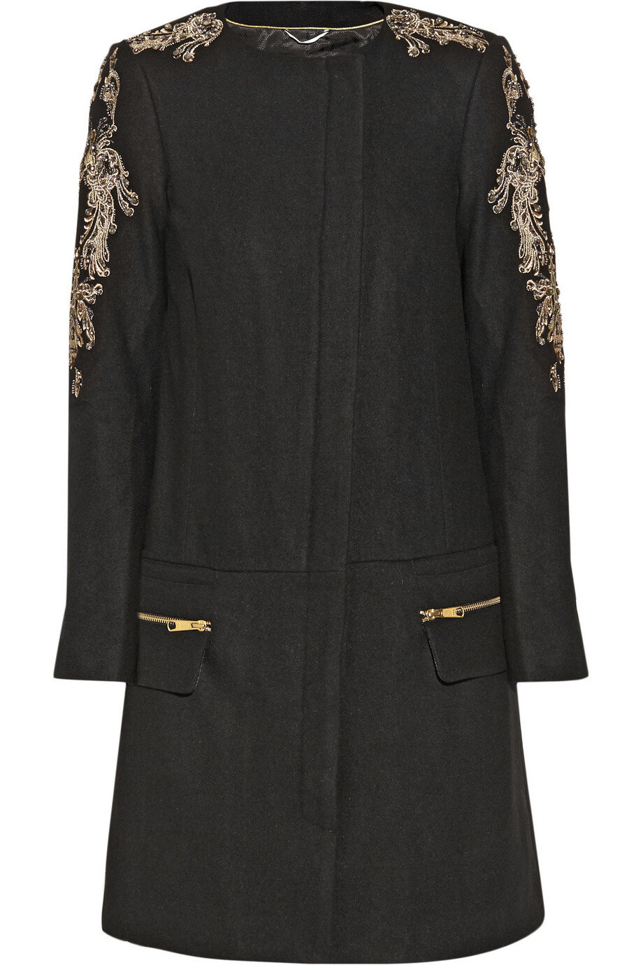 DAY Birger et Mikkelsen Night Vibrant Embellished Coat in Black.jpg