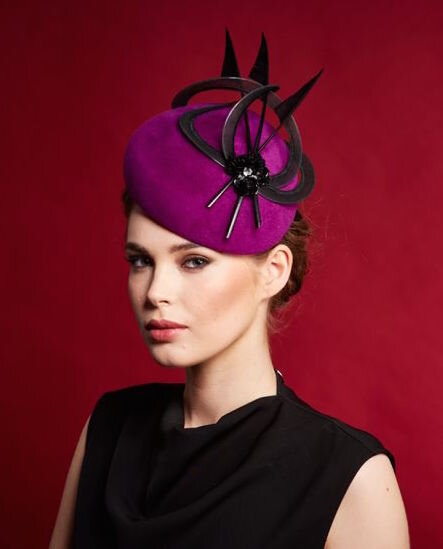 Rosie Olivia Millinery Delancy Hat in Purple.jpg