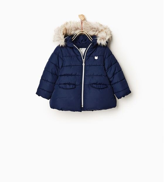 Zara Kids Basic Quilted Jacket in Navy.jpg