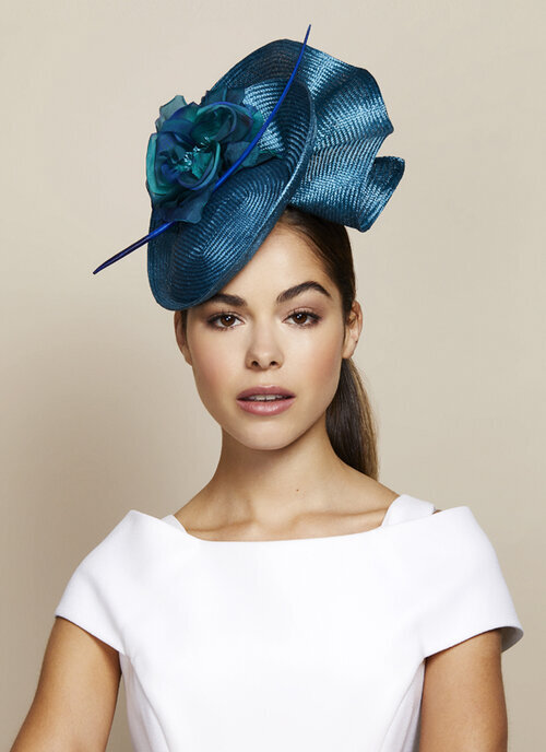 Juliette Botterill Sculpted Flower Percher in Teal.jpg