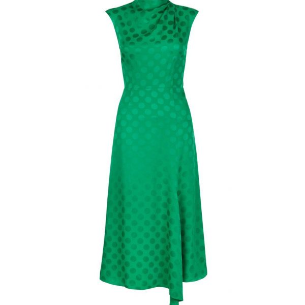Hobbs Marina Dress in Apple Green — UFO No More