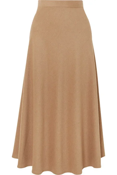 Giuliva Heritage Ada Midi Skirt in Tan
