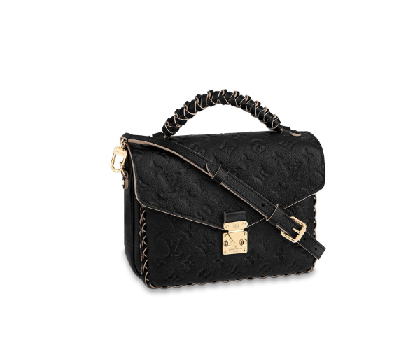 Louis Vuitton Monogram Empreinte Braided Métis Bag in Black