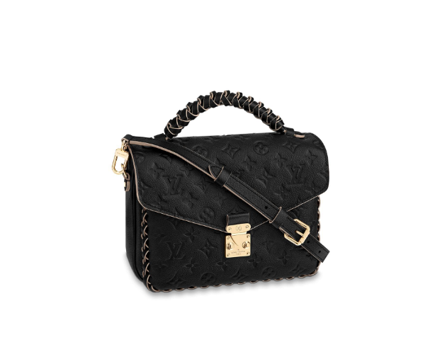 Louis Vuitton Monogram Empreinte Braided Métis Bag in Black — UFO