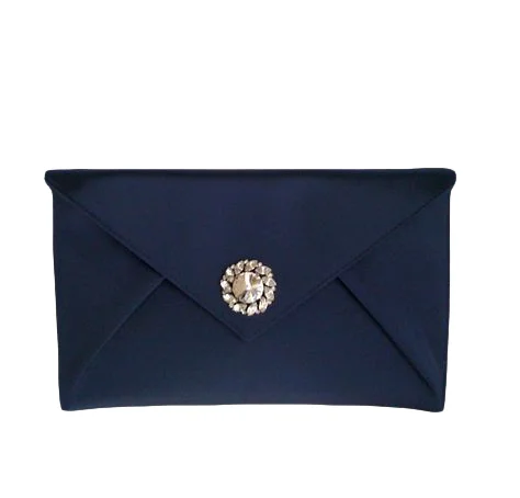 LK Bennett Ripley Clutch in Navy