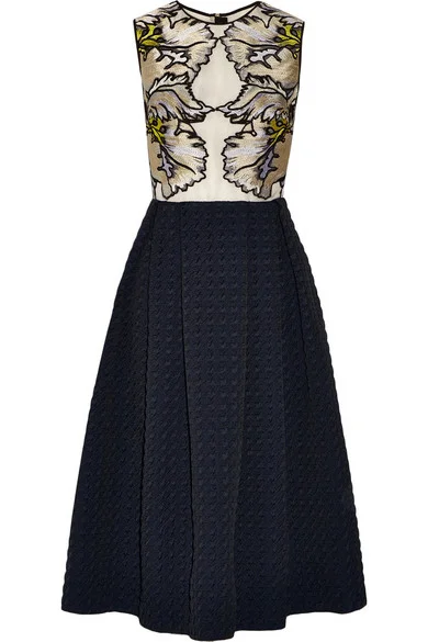 Erdem Shirlette Embroidered Dress