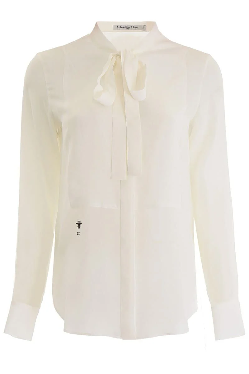 dior sheer shirt