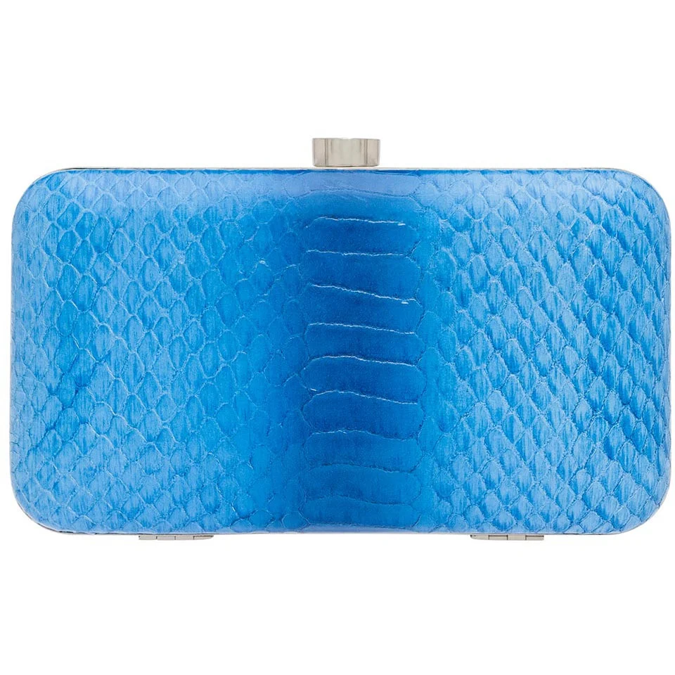 Oroton Odeion Indigo Clutch
