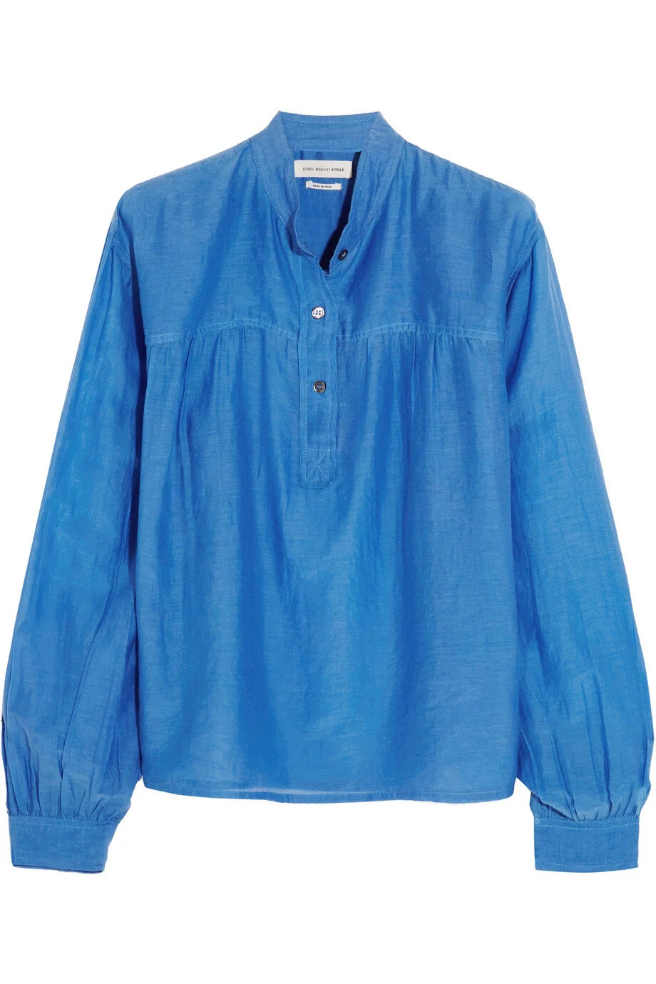 Étoile Isabel Marant Laper Cotton And Silk-blend Blouse