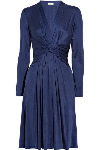 Issa Silk-Jersey Wrap Dress