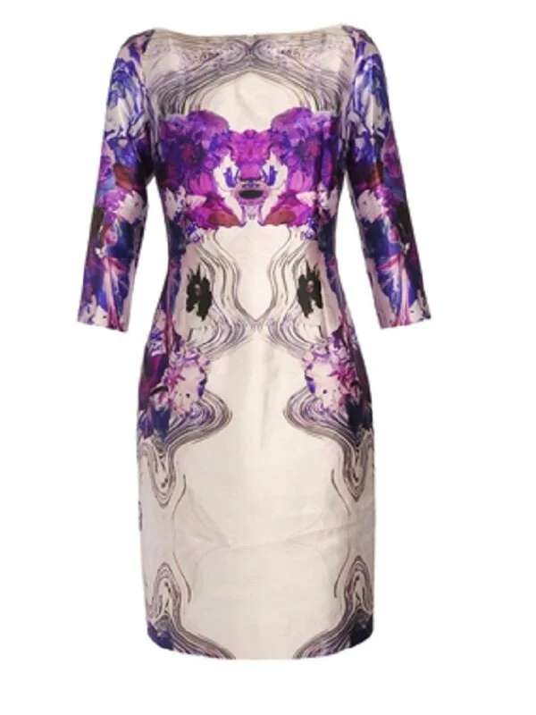 Prabal Gurung Silk Blend Printed Dress