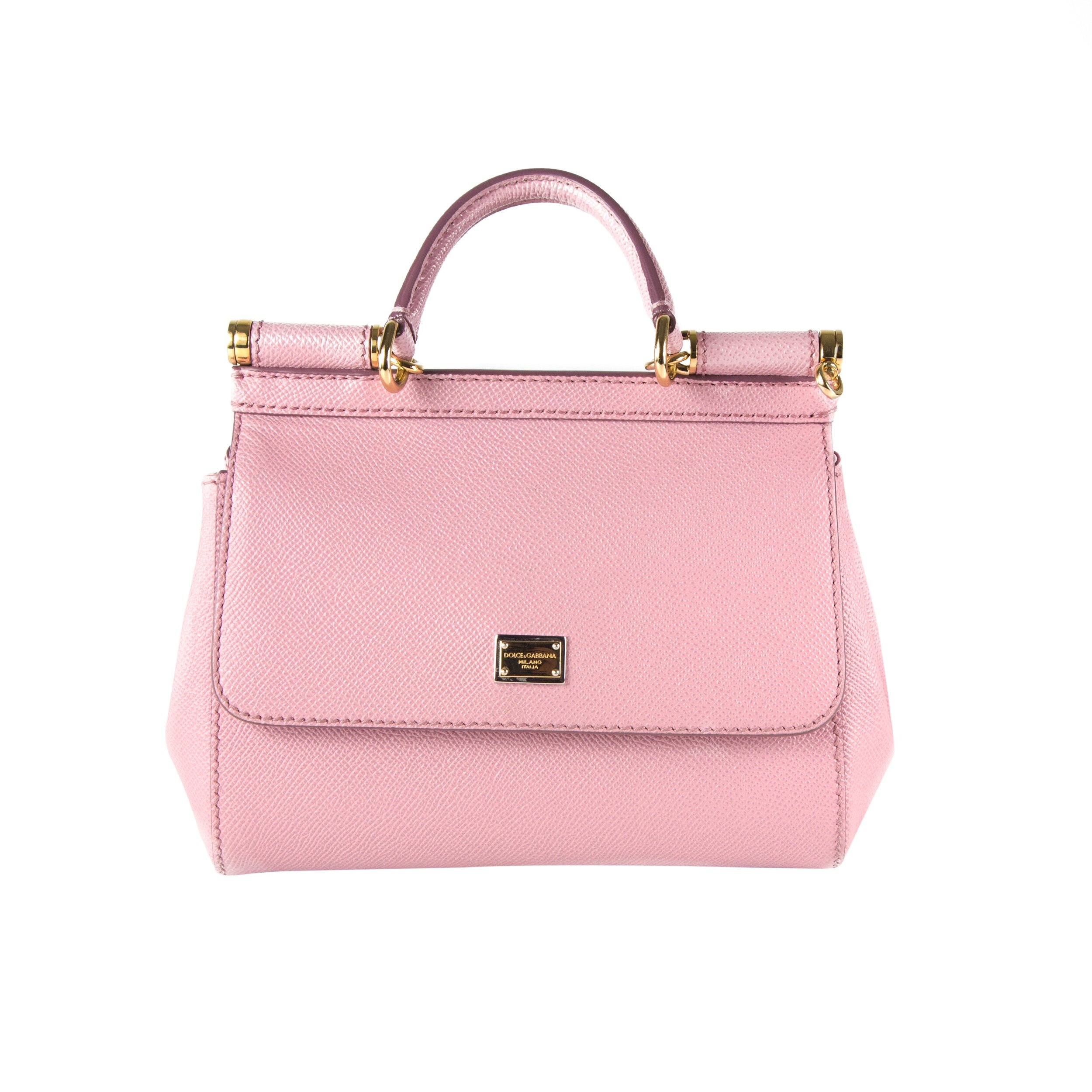 Dolce  Gabbana Sicily Bag in Pastel Pink — UFO No More