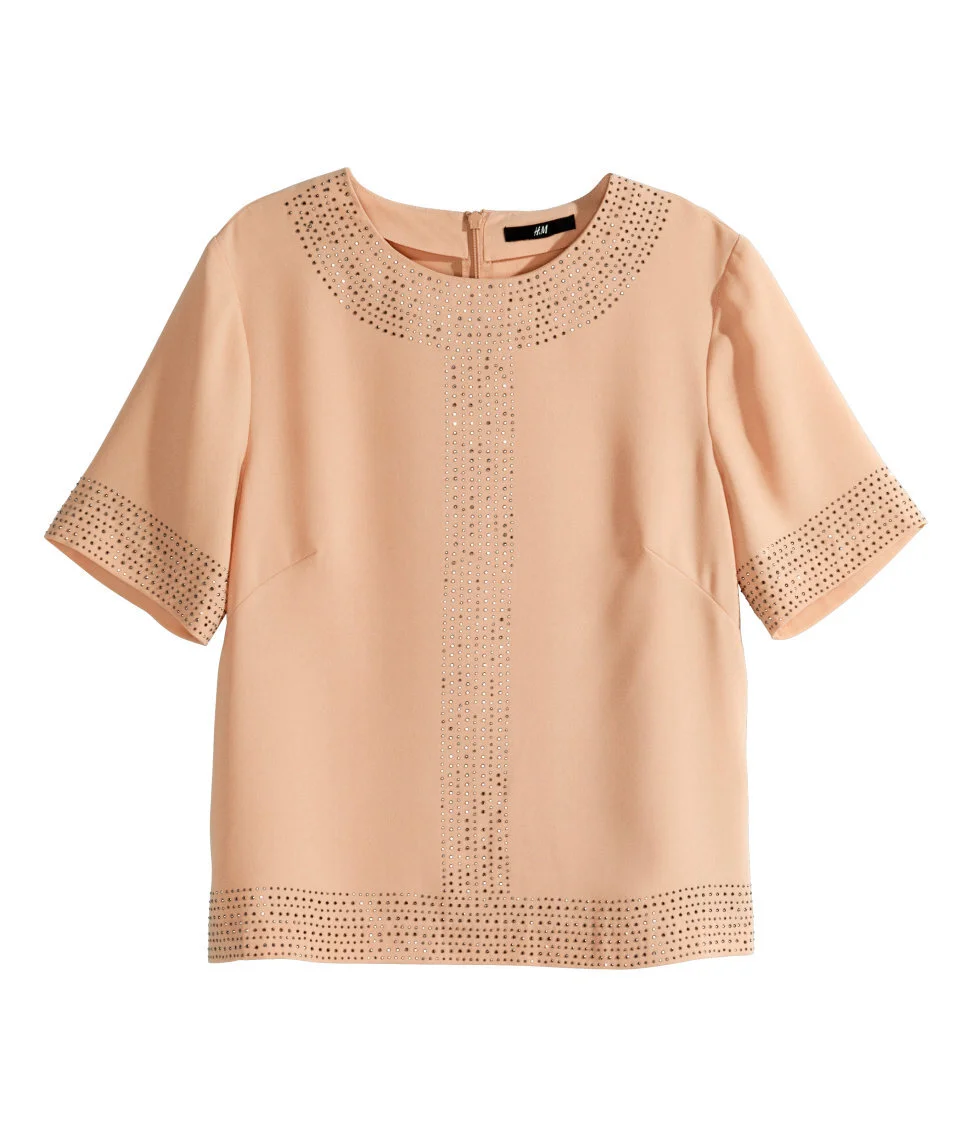 H&M Beaded Blouse