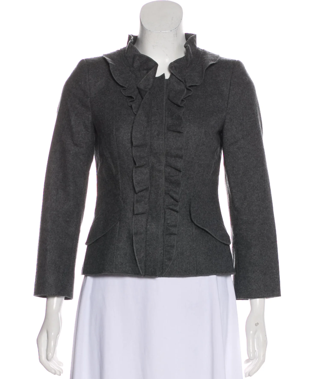 Philosophy di Alberta Ferretti Wool Cropped Jacket