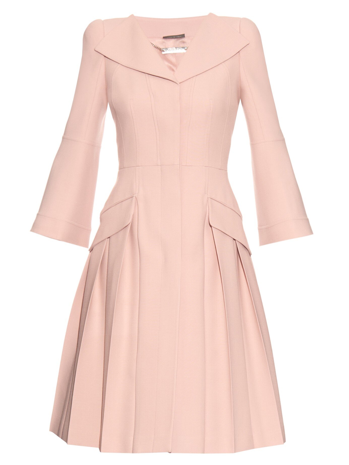 alexander mcqueen dress coat