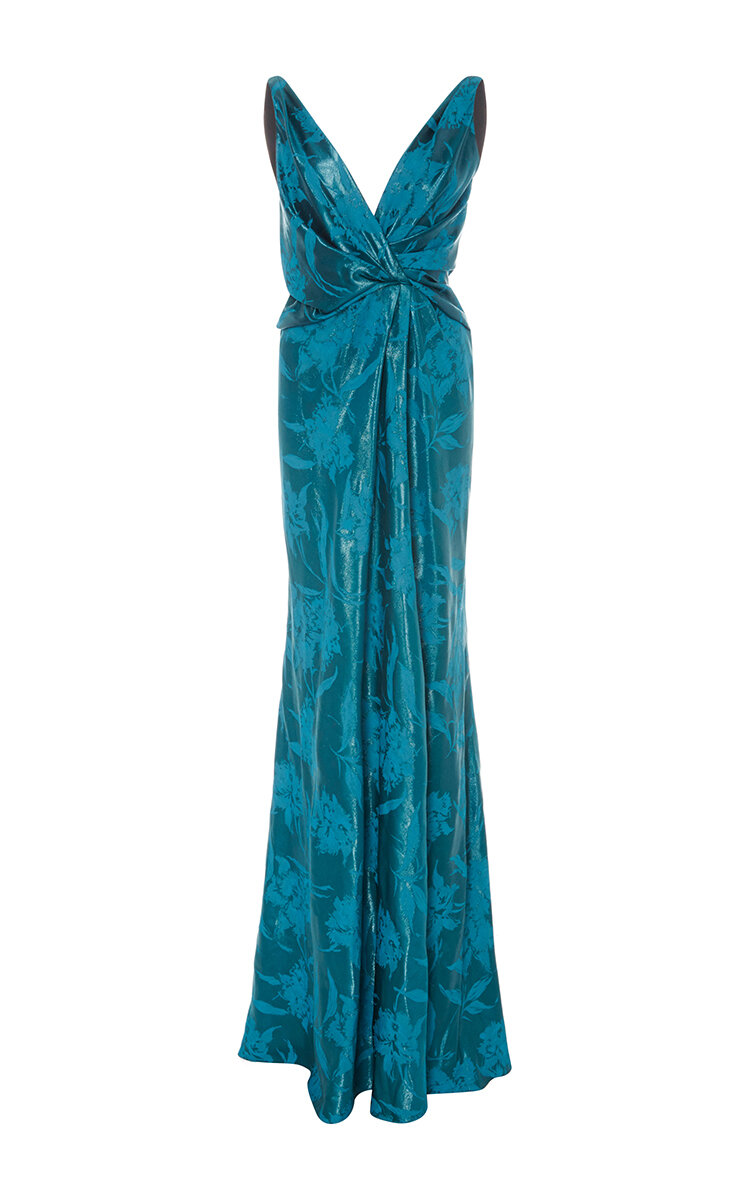large_paule-ka-blue-jacquard-v-neck-draped-gown.jpg