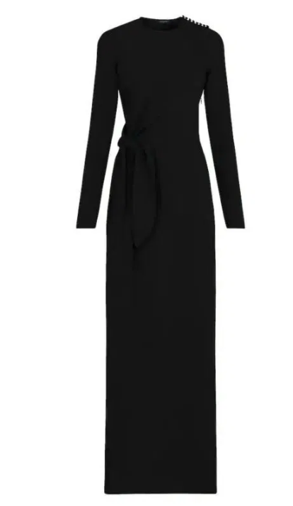 black louis vuitton evening gowns