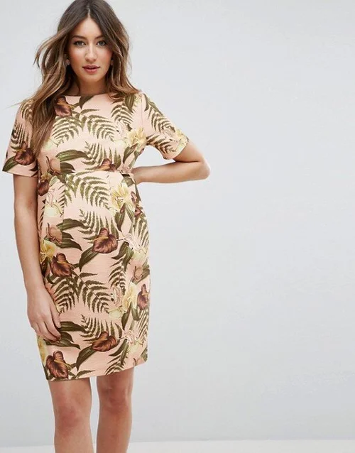 Maternity wiggle dress sale