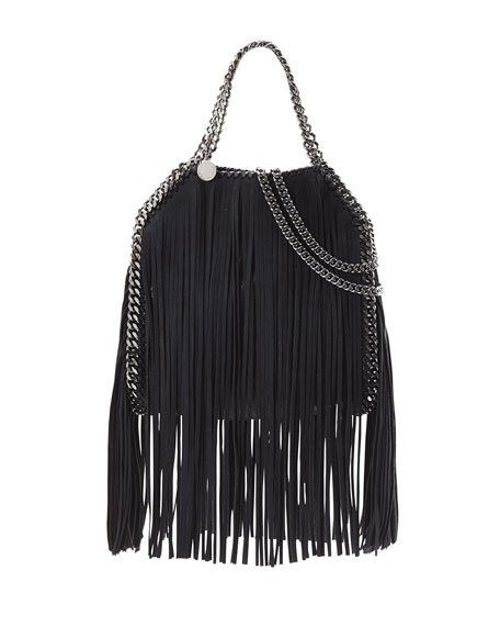 Stella McCartney Falabella Reversible Tote Shaggy Deer Mini