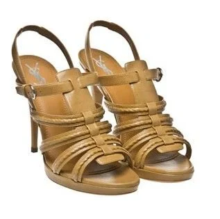 Yves Saint Laurent Hampton Braided Sandals