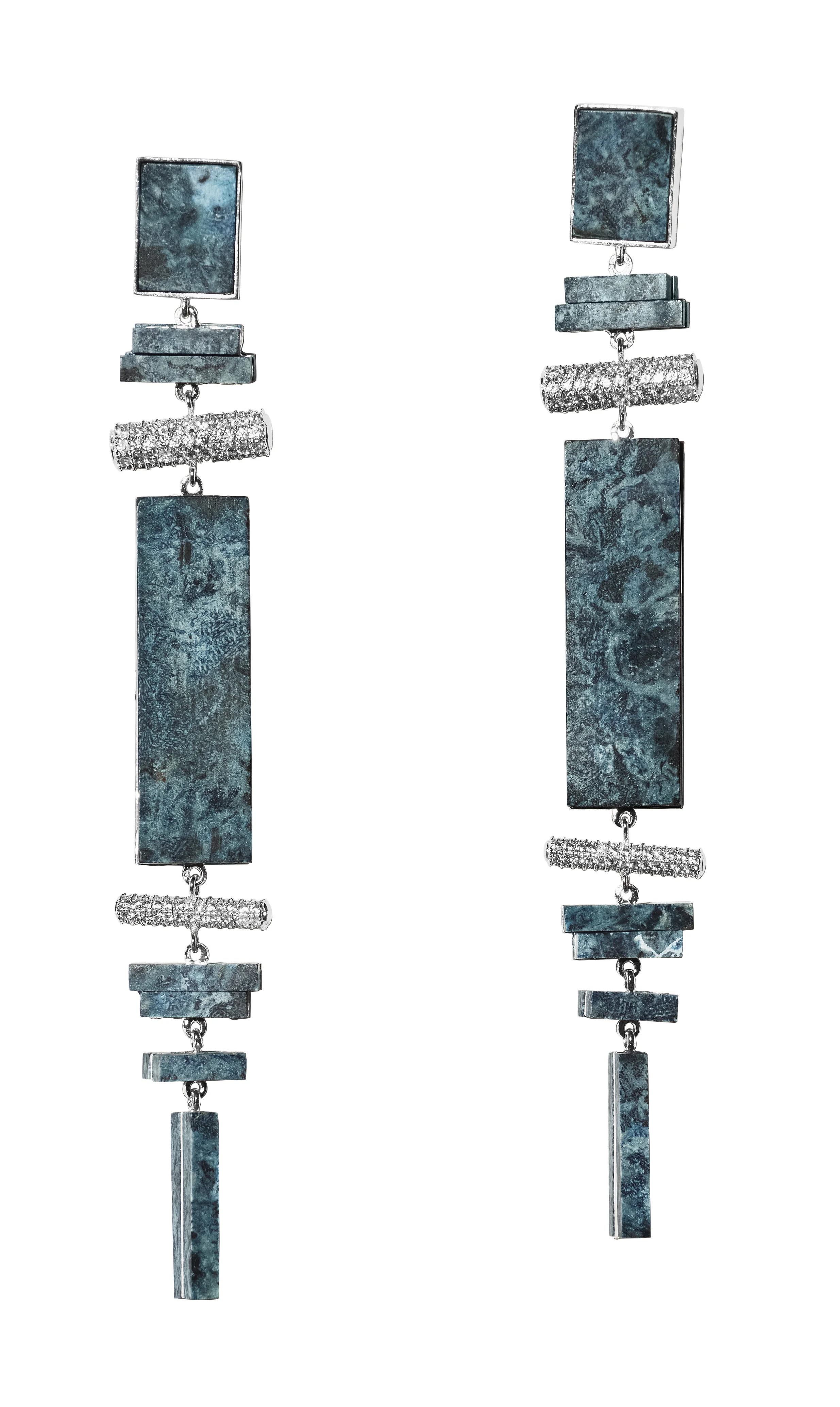 H&amp;M Conscious Exclusive Denimite Earrings