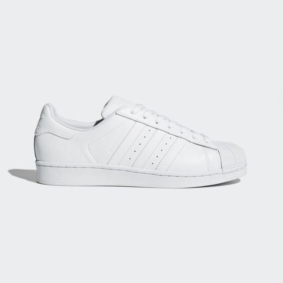 Adidas Superstar Trainers in Cloud White.jpg
