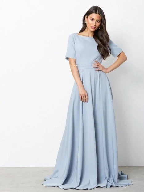 By Malina Ari Gown in Light Blue