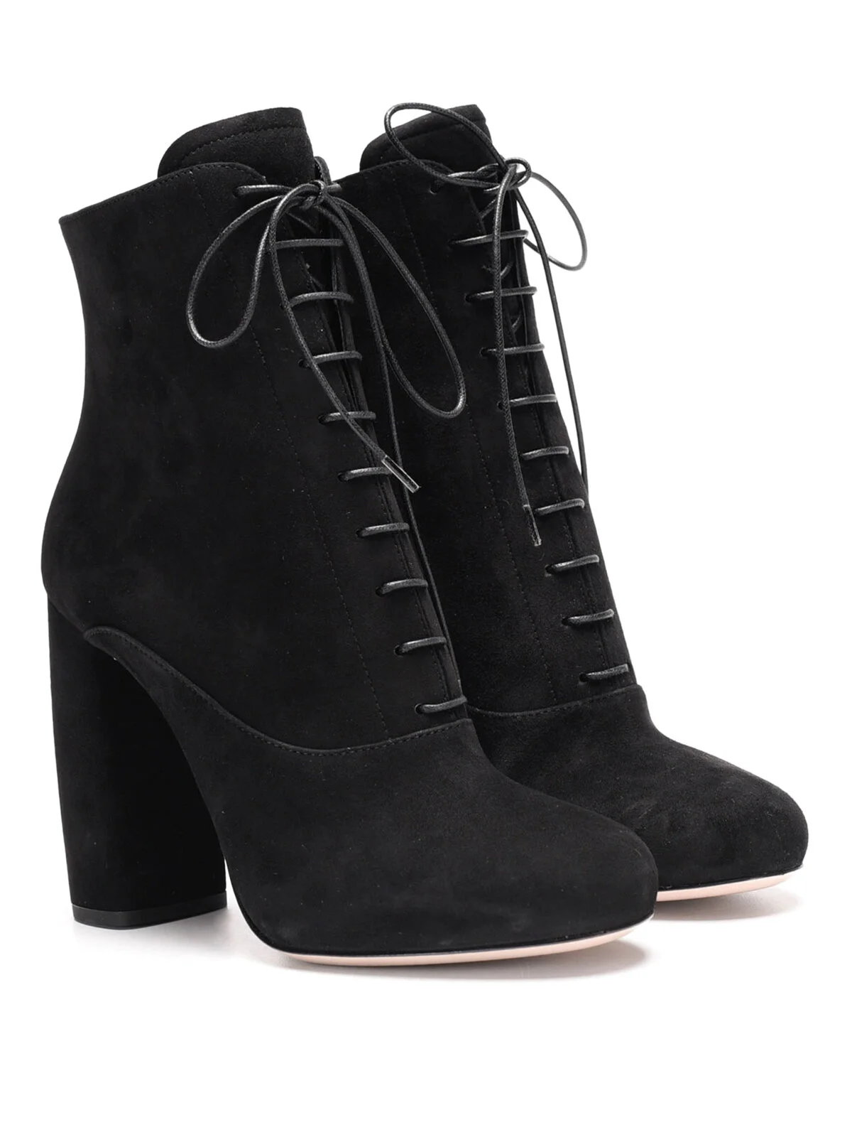 miu miu laced leather boots