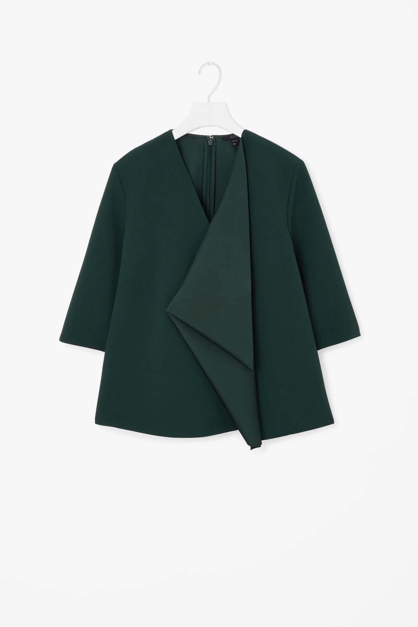 COS Drape Detail A-Line Top