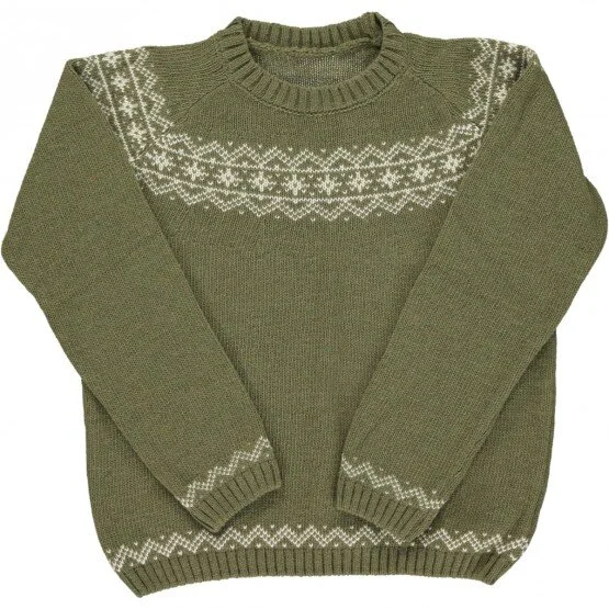 Amaia Kids Parsnip Fairisle Jumper