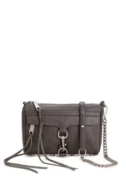 Rebecca Minkoff Mini M.A.C. Crossbody Bag in Elephant