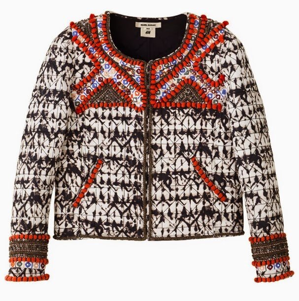 Profit Pilgrim vision H&M x Isabel Marant Jacket with Beaded Embroidery — UFO No More