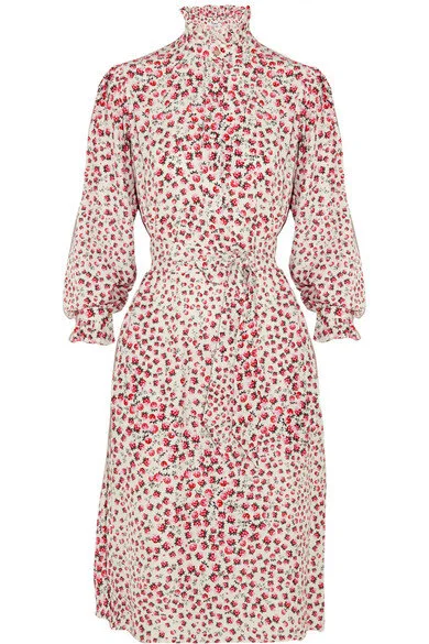 Vilshenko Heidi Printed Dress