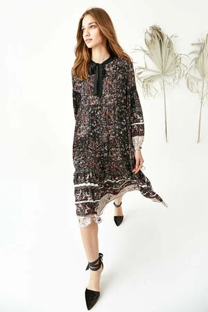 Ulla Johnson Isabetta Dress in Midnight