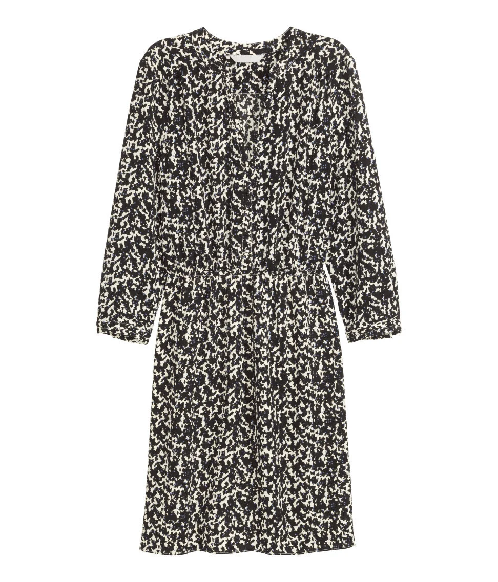 H&M Printed Shirt Dress