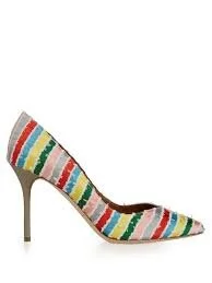 Malone Souliers Brenda Pumps in Multi Stripes