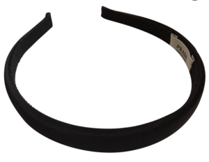 Prada Silk Headband in Black