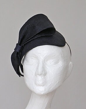 Sarah Cant Couture Millinery Classic Aliceband in Navy.jpg