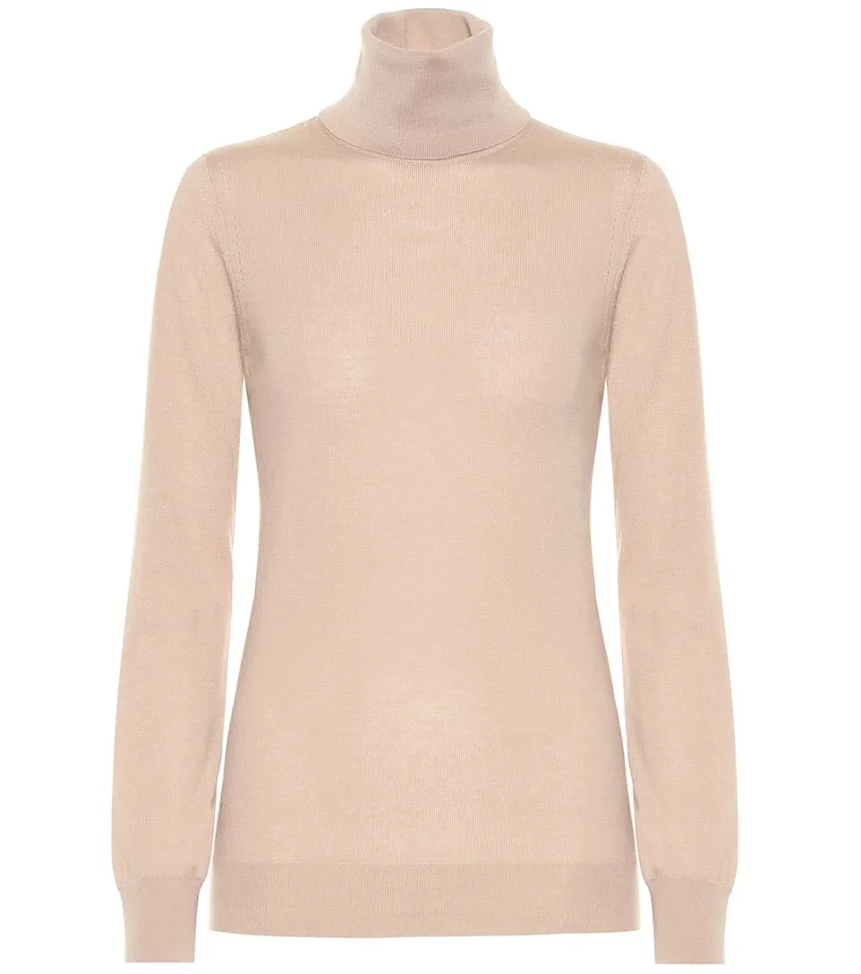Loro Piana Dolcevita Piuma Turtleneck in Black