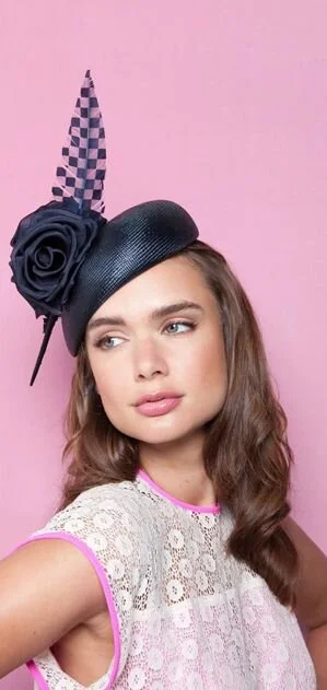 Gina Foster Millinery Lilly Straw Beret