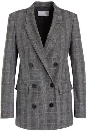 Hugo Boss Jalorra Blazer in Glen Check Print