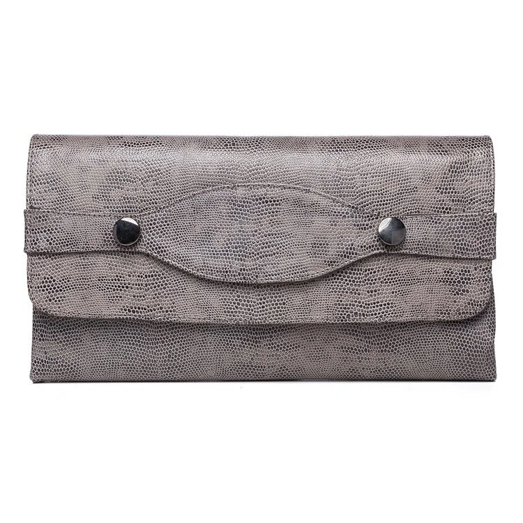 Magrit Gisela Clutch in Taupe