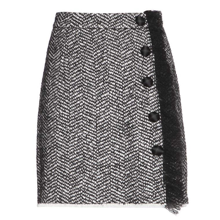 Dolce & Gabbana Bouclé Wool-Blend Skirt — UFO No More