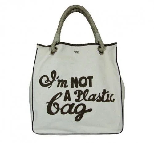 Anya Hindmarch I'm Not a Plastic Bag Tote
