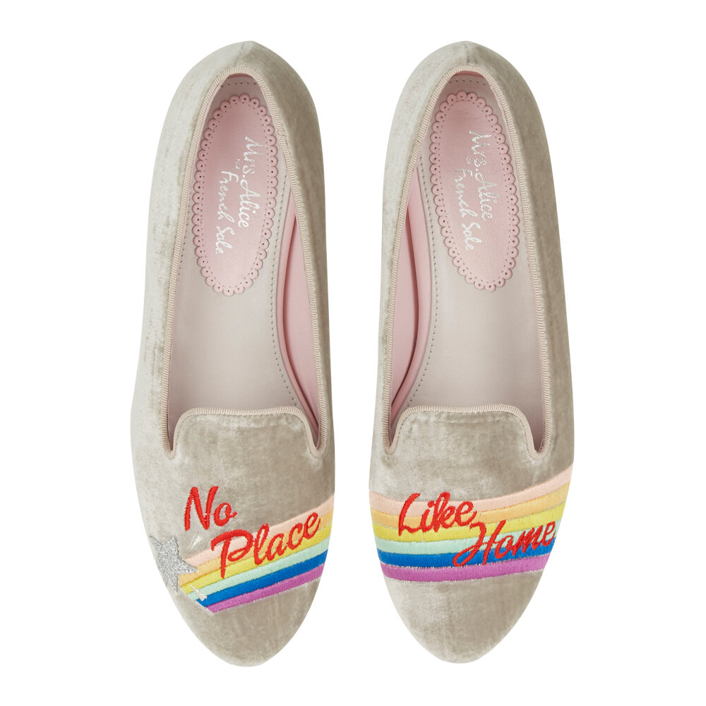 French Sole x Mrs Alice Hefner Hefner Slippers with “No Place Like Home” Embroidery.jpg