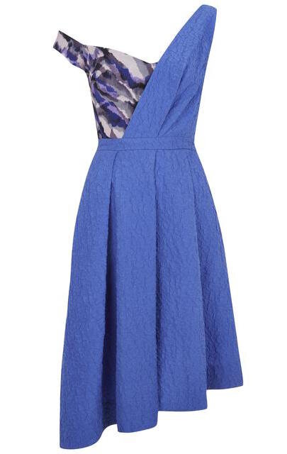 Saloni Lara Bluebird Crinkle Dress.jpg