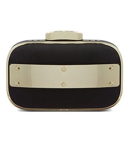 Carvela Best Plate Clutch in Black .jpg