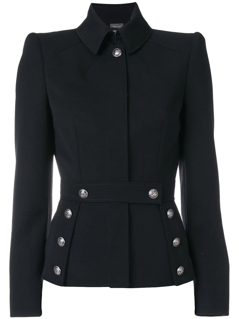 Alexander McQueen Military Jacket in Navy