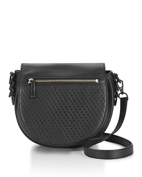 Rebecca Minkoff Astor Saddle Bag in Black Star-Perforated Leather.jpg