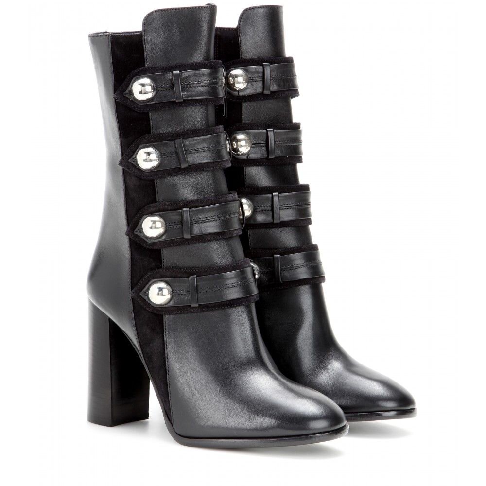 Isabel Marant Arnie Boots in Black Leather — UFO No More